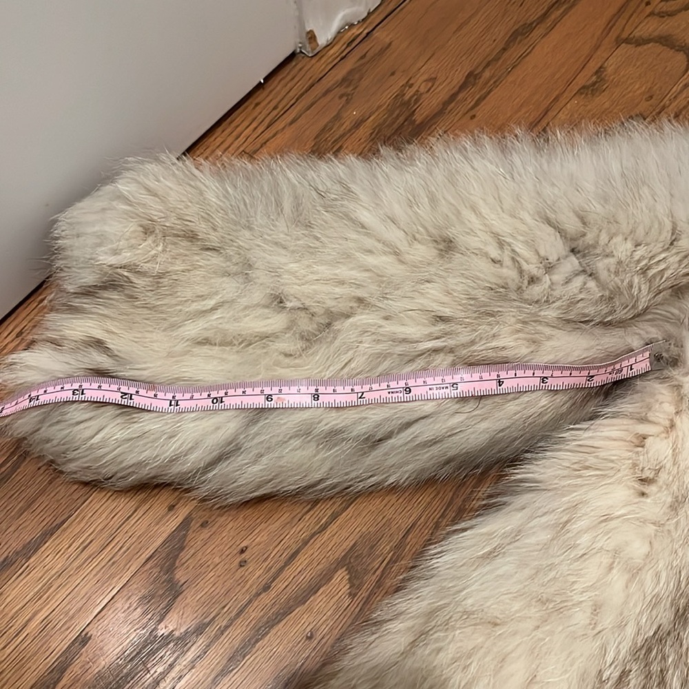 Vintage fox fur cropped coat - Picture 11 of 12
